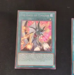 Yu-Gi-Oh! 1st Edition Lot 10 Cards Secrets of Dark Magic, The Gaze of Timaeus - Image 2
