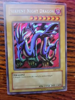 | Yugioh Serpent Night Dragon MRL-103 Secret Rare MP! 🔥 | - Image 1