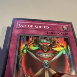 Yu-Gi-Oh Jar of Greed Super Rare Unlimited Edition LON-047 LP - Image 3