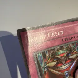 Yu-Gi-Oh Jar of Greed Super Rare Unlimited Edition LON-047 LP - Image 5