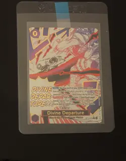 Divine Departure (Alternate Art) OP13-076 Carrying On His Will Foil- One Piece - Image 1