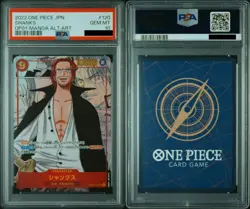 PSA10 Shanks OP01-120 SEC Secret Super Parallel One Piece Card Game Japanese - Image 1