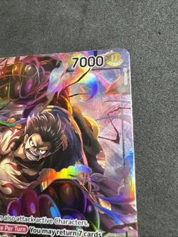 Monkey.D.Luffy Alternate Art OP04-090 Kingdoms Of Intrigue SR One Piece TCG - Image 3