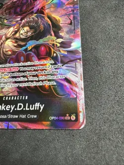 Monkey.D.Luffy Alternate Art OP04-090 Kingdoms Of Intrigue SR One Piece TCG - Image 4