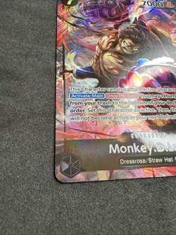 Monkey.D.Luffy Alternate Art OP04-090 Kingdoms Of Intrigue SR One Piece TCG - Image 5