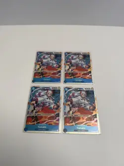 Yamato SR OP13-054 Playset ×4 One Piece TCG Carrying On His Will English - Image 1