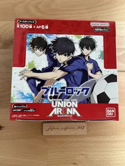 BANDAI UNION ARENA Booster Pack Blue Lock (UA12BT) BOX 16 packs Japan New - Image 1