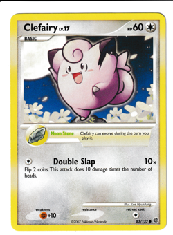 NM Clefairy 83/132 Pokemon Card Secret Wonders Common 60 HP - Image 1
