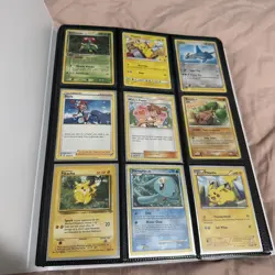 Pokemon Card Zekrom Binder Lot Full of Random Vintage 300+ Cards Weiss Schwarz - Image 1