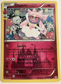 Diancie RC22/RC32 Uncommon Generations: Radiant Collection Pokemon Card - Image 1