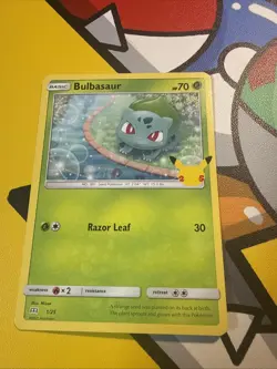 Pokemon TCG 25th Anniversary McDonalds Promo Card - Bulbasaur 1/25 nonholo 2021 - Image 1