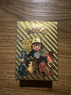 Pokemon Gold Foil Trading Card Set. Sealed. - Image 1