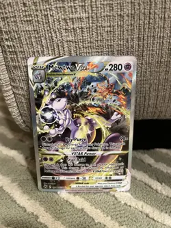 Mewtwo VSTAR Crown Zenith: Galarian Gallery Ultra Rare Card #GG44/GG70 NM - Image 1