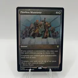 MTG Flawless Maneuver (Foil Etched) Commander Masters Foil - Image 1