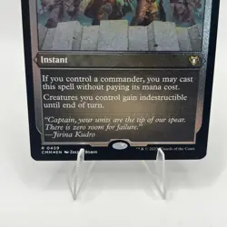 MTG Flawless Maneuver (Foil Etched) Commander Masters Foil - Image 3