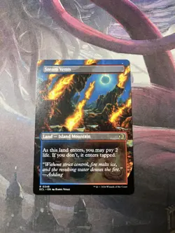 Steam Vents - Borderless - Non-Foil - Lorwyn Eclipsed - Magic the Gathering - Image 1