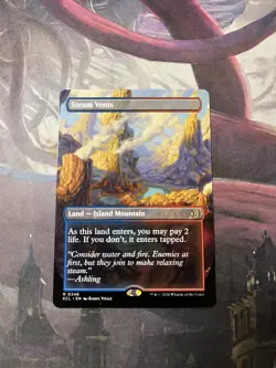Steam Vents - Borderless - Non-Foil - Lorwyn Eclipsed - Magic the Gathering - Image 2
