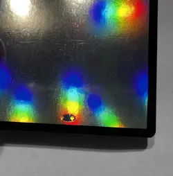 MTG Magic The Gathering Foil Misprint Blank With Holo Stamp - Rare - Image 3