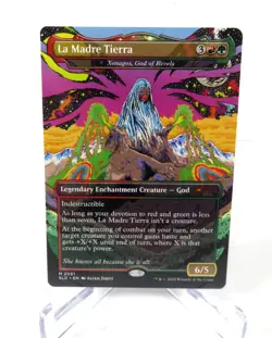 MTG Xenagos God of Revels 2061 Borderless Nuestra Magia Secret Lair - Image 1
