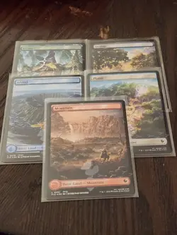 Magic: The Gathering Choco Foil Land Set - Image 1