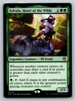 Selvala, Heart of the Wilds Commander: Lorwyn Eclipsed Regular - Image 1