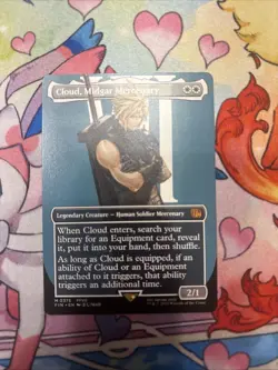 Cloud, Midgar Mercenary (Borderless) Final Fantasy Regular - Image 1
