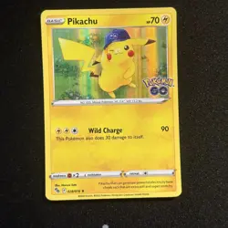 Pikachu (28) Holo Rare Holofoil 028/078 Pokemon GO NM - Image 1