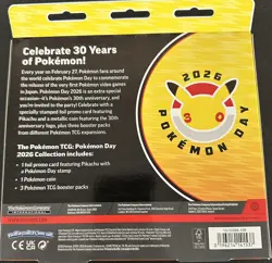 Pokemon TCG Pokemon Day 2026 Collection Box Brand New & Factory Sealed - Image 2