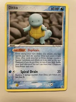 Pokemon TCG Ditto - (Squirtle) 064/113 Delta Species Regular - Image 1