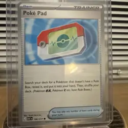 Pokemon Poke Pad 198/217 Me: Ascended Heroes Regular Non Holo Nm Pack Fresh - Image 1