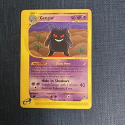 2002 Pokemon TCG Gengar 48/165 Non-Holo Rare Expedition Base LP - Image 1