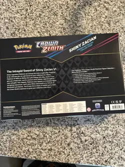 Pokemon TCG Crown Zenith Shiny Zacian Premium Figure Collection Box - Image 2