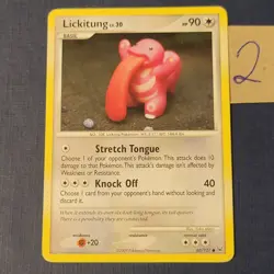 Pokemon Lickitung 80/127 Platinum Regular Moderately Played *FREE SHIPPING* - Image 1