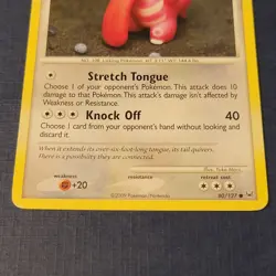 Pokemon Lickitung 80/127 Platinum Regular Moderately Played *FREE SHIPPING* - Image 3
