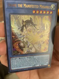 YuGiOh Ohime the Manifested Mikanko 1st Edition MZMU-EN073 Maze of Muertos - Image 2
