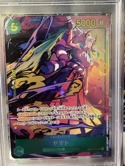 One Piece TCG Romance Dawn Yamato OP01-121 SEC Parallel PSA 10 Japanese Alt Art - Image 2
