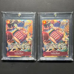 1x One Piece Lucky.Roux OP09-015 TR A Fist of Divine Speed (OP11) Treasure Rare - Image 1