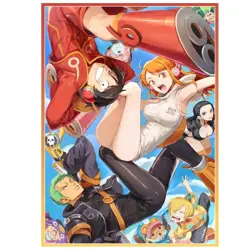 60PCS Trading Card ONE PIECE Nami Luffy OPCG Card Sleeves 66X91mm Standard Size - Image 2