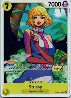 One Piece TCG • Stussy OP13-110 • Super Rare • ENG/NM - Image 1