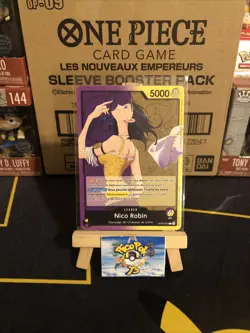 ONE PIECE FRANCE CARD GAME CARTE NICO ROBIN OP09-062 L FR JCC MINT - Image 1