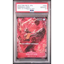 PSA 10 Roronoa Zoro Romance Dawn Bandai Japanese #681 OP01-025 One Piece Card - Image 1
