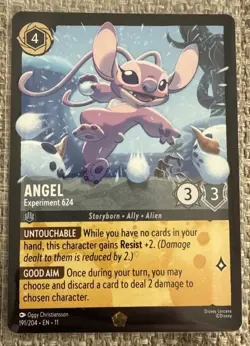 Angel - Experiment 624 191/204 Winterspell Non-Foil Disney Lorcana - Image 1