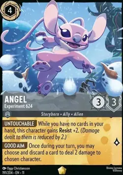 Angel - Experiment 624 191/204 Winterspell Non-Foil Disney Lorcana - Image 3