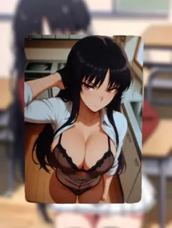 Suzune Horikita Classroom Of The Elite Anime Waifu Goddess Doujin Hentai Card - Image 1