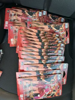 One Piece Card Game EB-03 Heroines Sleeved Booster Pack - Lot of 20 - Sealed - Image 1