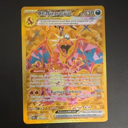 Pokemon Charizard EX Tera Holo Ultra Rare OBF 228/197 330 HP Card - Image 1