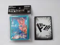 One Piece Card Game Nami 70 Sleeves &Promotional Don !! 10 sleeves set Bandai - Image 1
