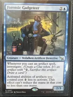 Forensic Gadgeteer Murders at Karlov Manor Regular Card Mtg - Image 1