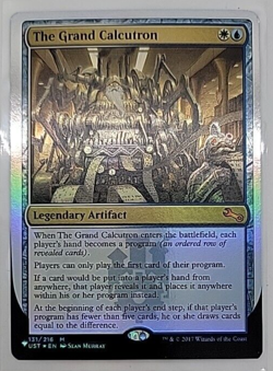 MTG FOIL The Grand Calcutron (131/216) Unstable Magic the Gathering Card - Image 1