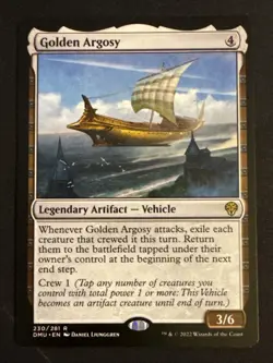 1x Golden Argosy (230) Dominaria United LP MTG Magic the Gathering x1 MKE - Image 1